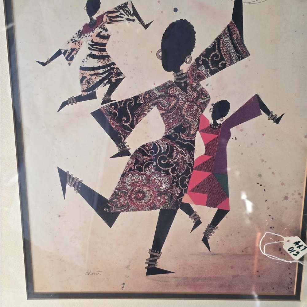 Colorful Abstract Dance Art Print